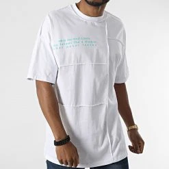 Tout neuf ✔️ Tee Shirt Oversize Large 22-Y261 Blanc de Classic Series 🛒 -HautStyle Boutique classic series 317484 22 Y261 BEYAZ 20220503T162209 03