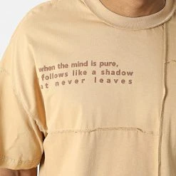 Grosses soldes ⌛ Tee 🔥 Shirt Oversize Large 22-Y261 Beige de Classic Series 🔥 -HautStyle Boutique classic series 317488 22 Y261 TAN 20220504T085552 02