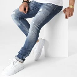 Nouveau ❤️ Jean Slim 5145 Bleu Brut de Classic Series 😉 -HautStyle Boutique classic series 317635 5145 10 20220429T160432 03