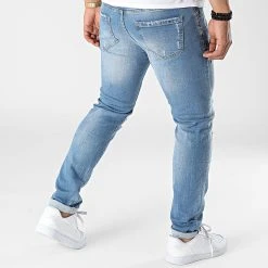 Vente flash 🔔 Jean Slim 5145 Bleu Wash de Classic Series 🛒 -HautStyle Boutique classic series 317647 5145 1 20220429T160004 04