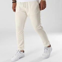 Meilleur prix 😀 Pantalon Jogging 7913 Beige de Classic Series 🌟