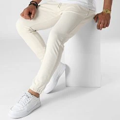 Meilleur prix 😀 Pantalon Jogging 7913 Beige de Classic Series 🌟 -HautStyle Boutique classic series 318030 7913 BEJ 20220510T141207 03