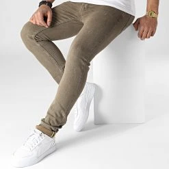 Promo 😉 Jean Slim 7876 Marron de Classic Series ✨ -HautStyle Boutique classic series 318047 7876 LATTE 1 20220509T155311 03