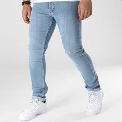 Coupon âš Jean Slim B-454 Bleu Denim de Classic Series â€ïž