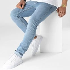 Coupon ✨ Jean Slim B-454 Bleu Denim de Classic Series ❤️ -HautStyle Boutique classic series 318056 B 454 BLUE 1 20220509T155608 03