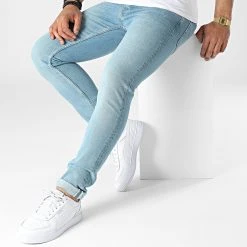 Vente flash 🔔 Jean Slim 7871 Bleu Wash de Classic Series 😍 -HautStyle Boutique classic series 318057 7871 BLUE 1 20220509T154937 03
