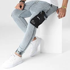 Bon marché ❤️ Jogger Pant DH-3551 Bleu Wash de Classic Series ✔️ -HautStyle Boutique classic series 318059 DH 3551 SALVAR O MAVI 20220509T155350 03