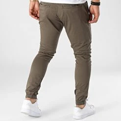 Nouveau 👍 Jogger Pant 7439 Vert Kaki de Classic Series 👍 -HautStyle Boutique classic series 318120 7439 HAKI 20220510T140544 04