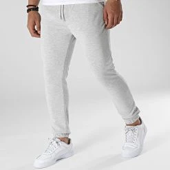 Sortie ⌛ Pantalon Jogging 7913 Gris Chiné de Classic Series ✔️