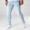 Vente flash 🔔 Jean Skinny DHZ-3783 Bleu Wash de Classic Series 🎁 -HautStyle Boutique classic series 318124 DHZ 3783 A MAVI 20220509T155926 01