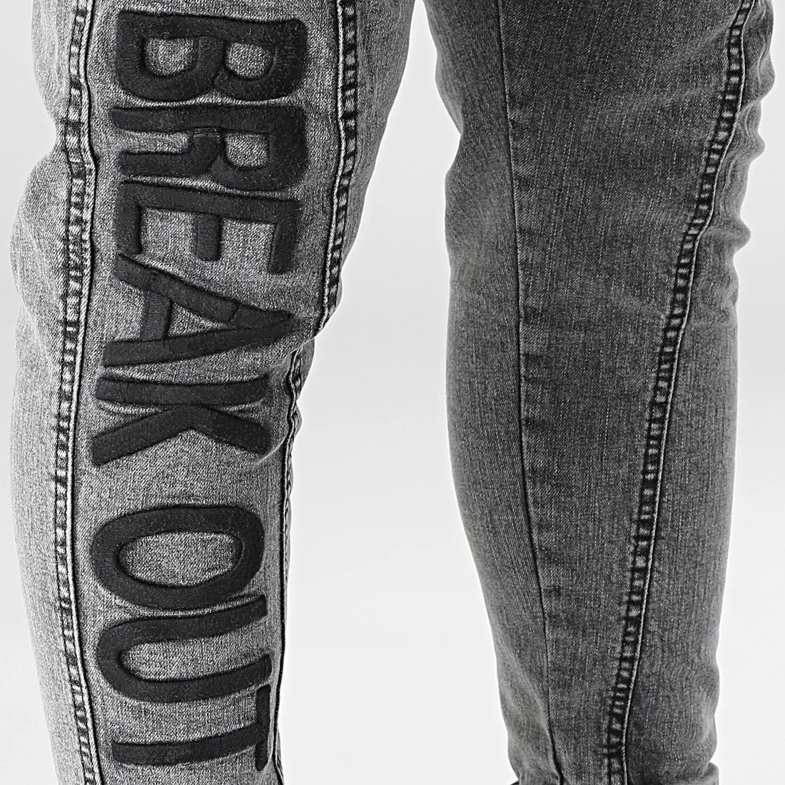 Remise 😍 Jogger Pant DH-3775 Gris de Classic Series ⭐ 4 Remise 😍 Jogger Pant DH-3775 Gris de Classic Series ⭐ – Image 2