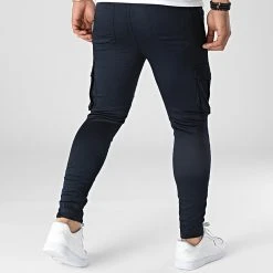 Grosses soldes ✨ Jogger Pant WKN-2010 Bleu Marine de Classic Series ✔️ -HautStyle Boutique classic series 318133 WKN 2010 NAVY 20220510T135224 04