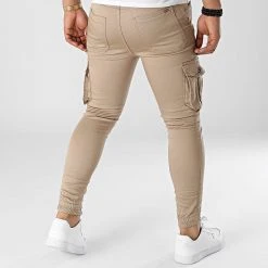 Coupon ✨ Jogger Pant WKN-2010 Beige de Classic Series ✨ -HautStyle Boutique classic series 318136 WKN 2010 BEIGE 20220519T162212 04