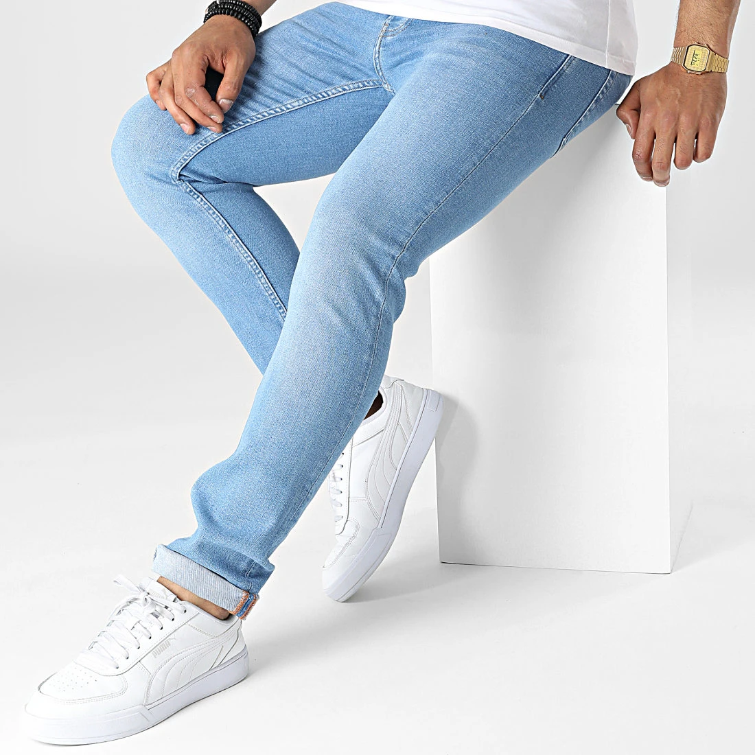 Coupon 😍 Jean Slim 7892 Bleu Wash de Classic Series 🛒 5 Coupon 😍 Jean Slim 7892 Bleu Wash de Classic Series 🛒 – Image 3