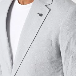 Le moins cher ✨ Veste Blazer 20407 Gris Clair de Classic Series ✔️ -HautStyle Boutique classic series 318179 20407 4 20220510T155558 02