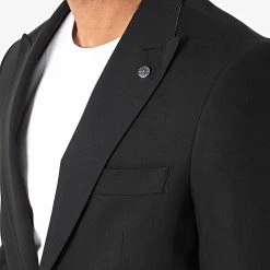 Coupon ✨ Veste Blazer 11597 Noir de Classic Series 👏 -HautStyle Boutique classic series 318189 11597 BLACK 20220510T155502 02