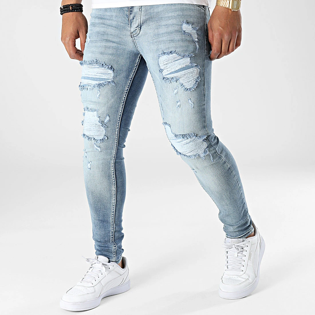 Remise ⭐ Jean Skinny DHZ-3750 Bleu Wash de Classic Series ❤️ 3 Remise ⭐ Jean Skinny DHZ-3750 Bleu Wash de Classic Series ❤️