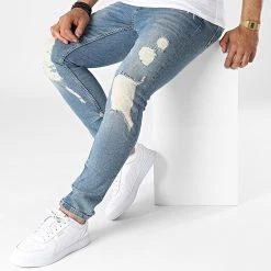 Offres 🎁 Jean Slim DH-5006 Bleu Denim de Classic Series 🔥 -HautStyle Boutique classic series 318281 DH 5006 O MAVI 20220510T140907 03