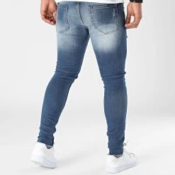 Sortie ❤️ Jean Slim DHZ-3747 Bleu Wash de Classic Series ✨ -HautStyle Boutique classic series 318284 DHZ 3747 O MAVI 20220510T140151 04