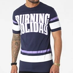 Budget ⌛ Tee ⭐ Shirt G22-585 Bleu Marine de Classic Series ✔️