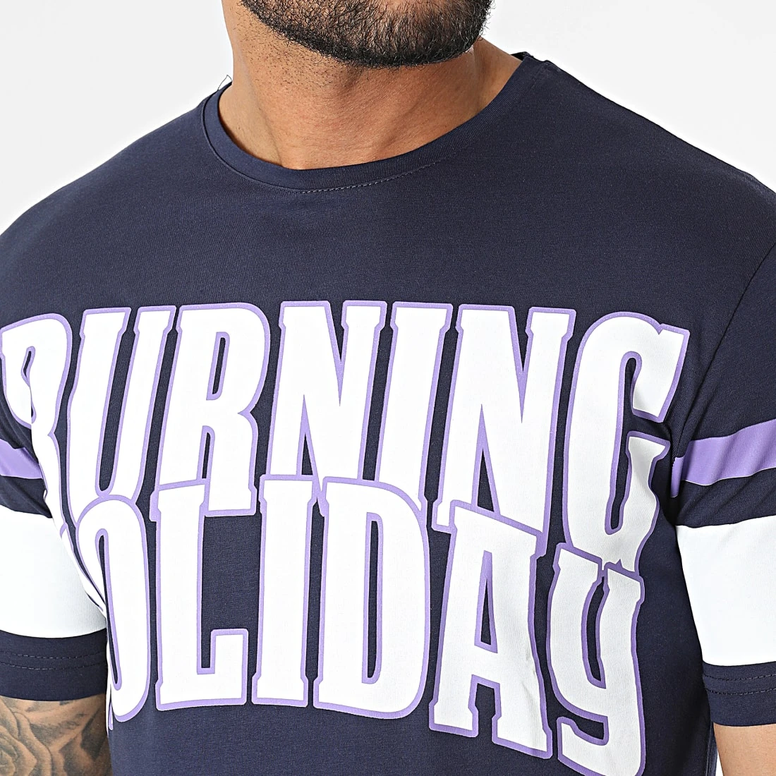 Budget ⌛ Tee ⭐ Shirt G22-585 Bleu Marine de Classic Series ✔️ 4 Budget ⌛ Tee ⭐ Shirt G22-585 Bleu Marine de Classic Series ✔️ – Image 2