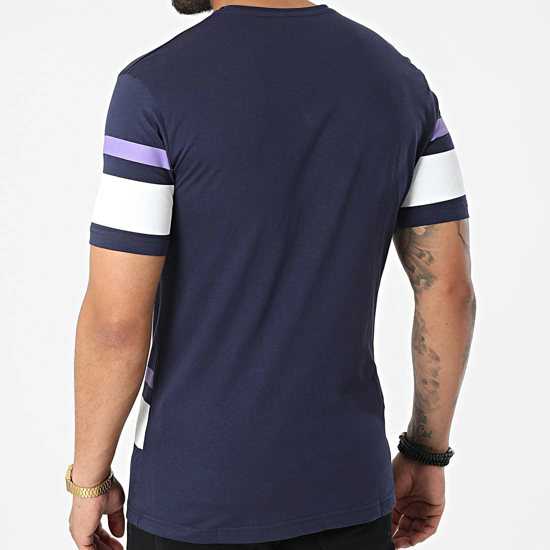 Budget ⌛ Tee ⭐ Shirt G22-585 Bleu Marine de Classic Series ✔️ 6 Budget ⌛ Tee ⭐ Shirt G22-585 Bleu Marine de Classic Series ✔️ – Image 4