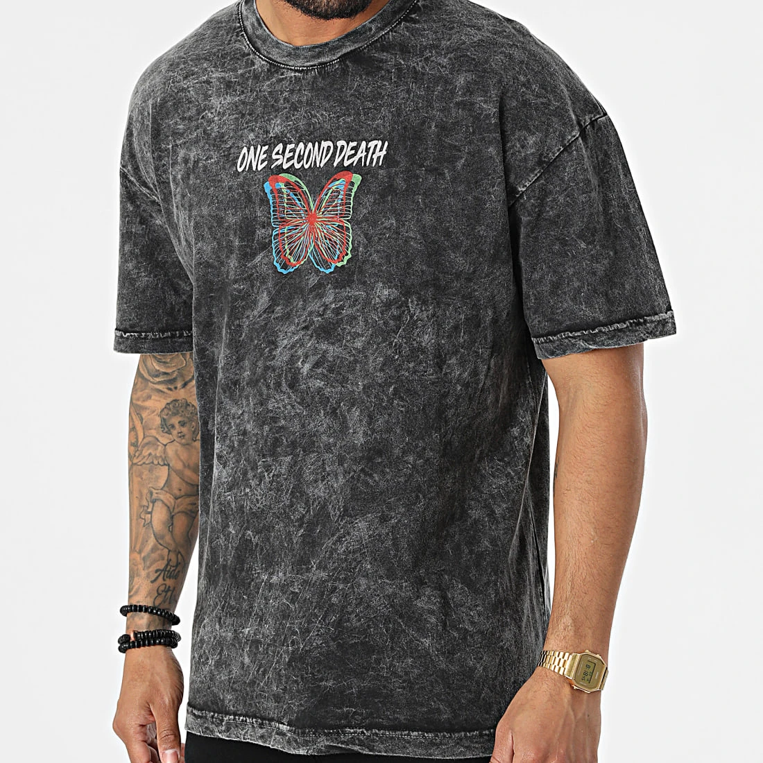 Top 10 ❤️ Tee 🔥 Shirt G22-642 Noir de Classic Series ❤️ 6 Top 10 ❤️ Tee 🔥 Shirt G22-642 Noir de Classic Series ❤️ – Image 4