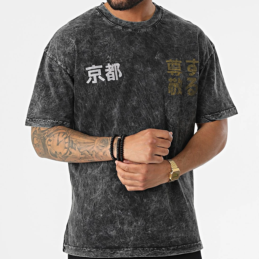 Offres 🧨 Tee Shirt G22-643 Noir de Classic Series 🔔 5 Offres 🧨 Tee Shirt G22-643 Noir de Classic Series 🔔 – Image 3