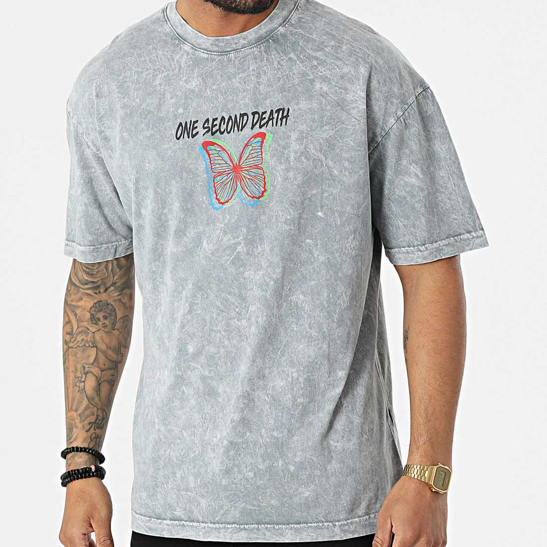 Nouveau 🔥 Tee Shirt G22-642 Gris de Classic Series 🎁 6 Nouveau 🔥 Tee Shirt G22-642 Gris de Classic Series 🎁 – Image 4