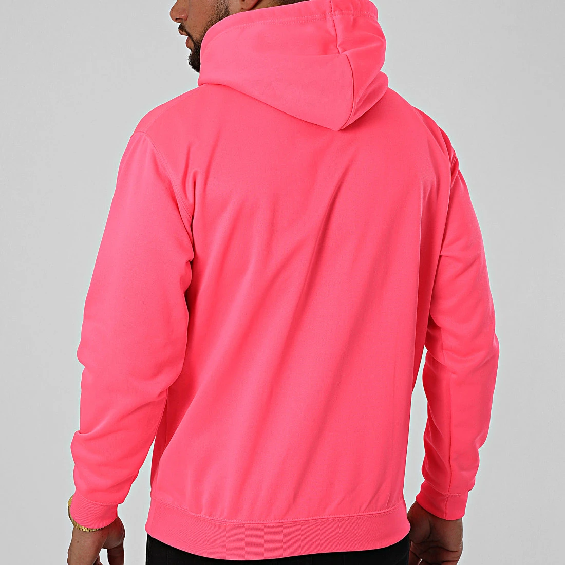 Grosses soldes ❤️ Sweat Capuche JH004 Rose Fluo de Classic Series 😍 6 Grosses soldes ❤️ Sweat Capuche JH004 Rose Fluo de Classic Series 😍 – Image 4