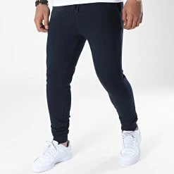 Acheter ⌛ Pantalon Jogging JH074 Bleu Marine de Classic Series ❤️