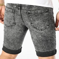 Meilleure affaire 🎉 Short Jean Mr Orange Acid Gris de Classic Series ✔️ -HautStyle Boutique classic series 319924 JIB DP SS22 039 A 088 GREY ACID 20220519T161211 04