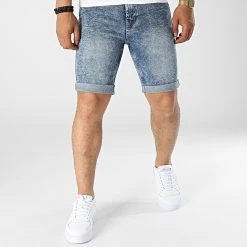 Promo ⭐ Short Jean Mr Orange Acid Bleu Denim de Classic Series 🎁 -HautStyle Boutique classic series 319926 JIB DP SS22 039 A 089 BLUE ACID 20220519T161141 03