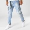 Bon marché 😀 Jean Skinny Cargo 15359 Bleu Wash de Classic Series 🛒 -HautStyle Boutique classic series 321145 15359 20220531T151613 01