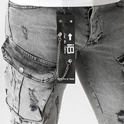 Sortie 🎁 Short Jean 15382 Gris Anthracite de Classic Series 🌟 7 Sortie 🎁 Short Jean 15382 Gris Anthracite de Classic Series 🌟 -HautStyle Boutique classic series 321152 15382 20220531T161747 02