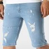 Meilleure affaire 🔔 Short Jean 7027 Bleu Denim de Classic Series 💯 -HautStyle Boutique classic series 321195 7027 20220531T160923 01