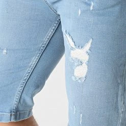 Meilleure affaire 🔔 Short Jean 7027 Bleu Denim de Classic Series 💯 -HautStyle Boutique classic series 321195 7027 20220531T160925 02