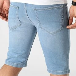 Meilleure affaire 🔔 Short Jean 7027 Bleu Denim de Classic Series 💯 -HautStyle Boutique classic series 321195 7027 20220531T160928 04