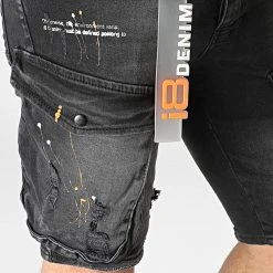 Bon marché 😉 Short Jean 15388 Gris Anthracite de Classic Series 🤩 -HautStyle Boutique classic series 321209 15388 20220531T161659 02