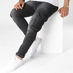 Tout neuf 😀 Jean Skinny Cargo 15358 Noir de Classic Series ✨ -HautStyle Boutique classic series 321224 15358 20220531T152857 03