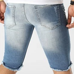 Budget ✔️ Short Jean 7050 Bleu Denim de Classic Series 😉 -HautStyle Boutique classic series 321246 7050 20220601T123007 04