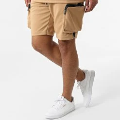 Grosses soldes ⭐ Ensemble Tee ✨ Shirt Short Jogging Y022UST Camel de Classic Series 🔔 -HautStyle Boutique classic series 321279 Y022UST CAMEL 20220530T161317 05