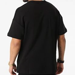 Vente flash 😉 Ensemble Tee Shirt Short Jogging Y203UST Noir de Classic Series 😍 -HautStyle Boutique classic series 321287 Y203UST SIYAH 20220530T161129 04