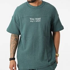 Nouveau 🌟 Ensemble Tee 🎉 Shirt Short Jogging Y203UST Vert de Classic Series ❤️ -HautStyle Boutique classic series 321290 Y203UST PETROL 20220530T161331 03