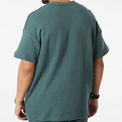 Nouveau 🌟 Ensemble Tee 🎉 Shirt Short Jogging Y203UST Vert de Classic Series ❤️ -HautStyle Boutique classic series 321290 Y203UST PETROL 20220530T161332 04