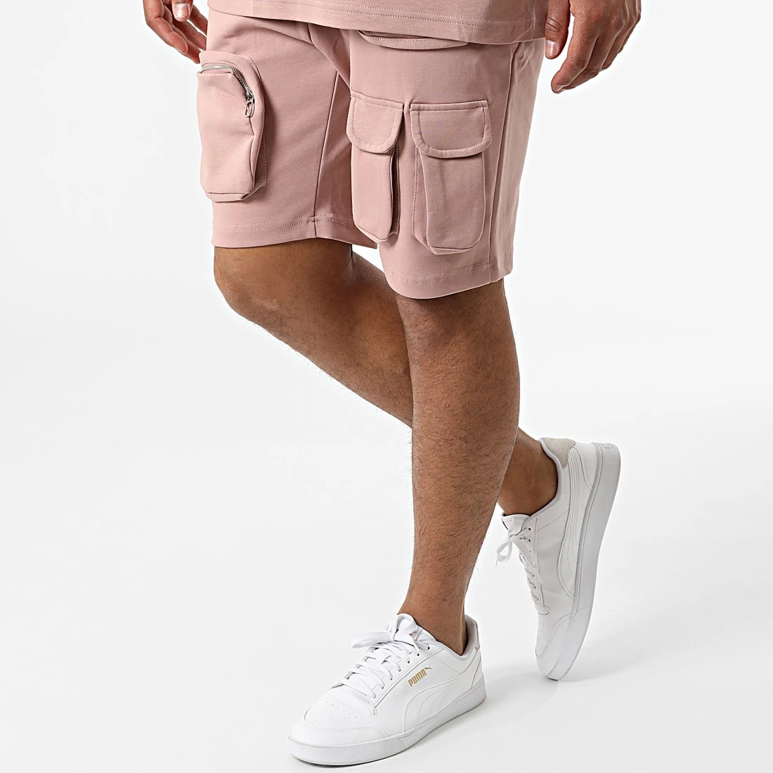 De gros 🔥 Ensemble Tee Shirt Oversize Short Jogging Y205UST Rose de Classic Series 🎁 7 De gros 🔥 Ensemble Tee Shirt Oversize Short Jogging Y205UST Rose de Classic Series 🎁 – Image 5
