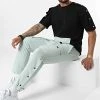 Vente flash 👍 Ensemble Tee Shirt Pantalon Cargo F22-907T Noir Vert Clair de Classic Series 🎉 -HautStyle Boutique classic series 321299 F22 907T SIYAH MINT 20220609T135632 01