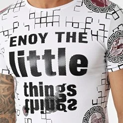 Vente flash 😀 Tee 🔔 Shirt AXI028 Blanc de Classic Series ✨ -HautStyle Boutique classic series 321324 AXI028 BEYAZ 20220530T160800 02