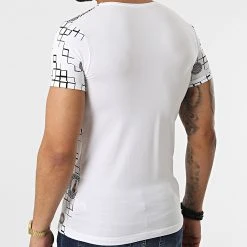 Vente flash 😀 Tee 🔔 Shirt AXI028 Blanc de Classic Series ✨ -HautStyle Boutique classic series 321324 AXI028 BEYAZ 20220530T160803 04