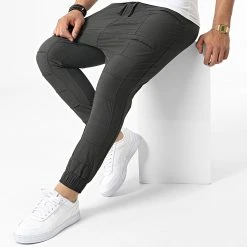 Vente flash 😉 Jogger Pant Y007 Gris Anthracite de Classic Series 😍 -HautStyle Boutique classic series 321328 Y007 ANTRASIT 20220603T140606 03